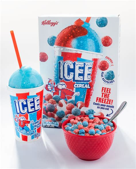 Kellogg's releases new cereal inspired by ICEE frozen drinks